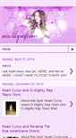 Mobile Screenshot of miss-lilcyrusforever.blogspot.com