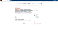 Desktop Screenshot of karenskitchenconversation.blogspot.com