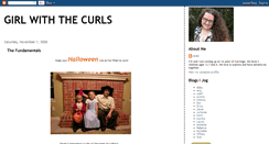 Desktop Screenshot of girlwiththecurls.blogspot.com