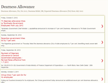 Tablet Screenshot of dearnessallowance.blogspot.com