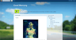 Desktop Screenshot of goodmornyng.blogspot.com