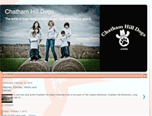 Tablet Screenshot of chathamhilldogs.blogspot.com