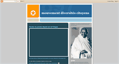 Desktop Screenshot of diversitescitoyens.blogspot.com