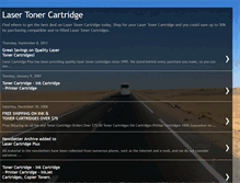 Tablet Screenshot of laser-toner-cartridge.blogspot.com