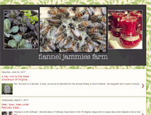 Tablet Screenshot of flanneljammiesfarm.blogspot.com