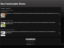 Tablet Screenshot of neofashionableshoes.blogspot.com