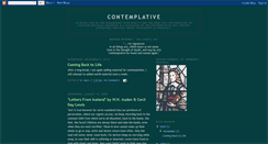 Desktop Screenshot of contemplativetoday.blogspot.com