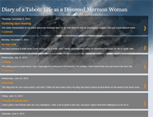 Tablet Screenshot of divorcedmormon.blogspot.com