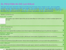 Tablet Screenshot of elpequeblogdelasideas.blogspot.com