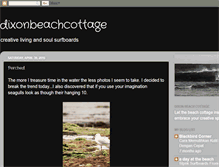 Tablet Screenshot of dixonbeachcottage.blogspot.com