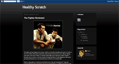 Desktop Screenshot of healthyscratch.blogspot.com