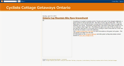 Desktop Screenshot of cyclists-cottage-getaway.blogspot.com