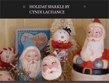 Tablet Screenshot of holiday-sparkle.blogspot.com