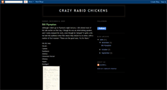 Desktop Screenshot of crazyrabidchickens.blogspot.com