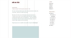 Desktop Screenshot of odeaoocio.blogspot.com