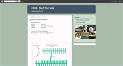 Desktop Screenshot of hbycforsale.blogspot.com