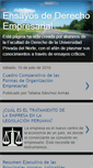 Mobile Screenshot of ensayosdederechoempresarial.blogspot.com