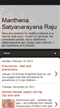 Mobile Screenshot of manthenasatyanarayanaraju.blogspot.com