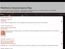 Tablet Screenshot of manthenasatyanarayanaraju.blogspot.com