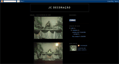 Desktop Screenshot of jcdecoracao.blogspot.com