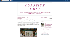 Desktop Screenshot of curbsidecottagechic.blogspot.com