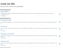 Tablet Screenshot of nhlrumors2.blogspot.com