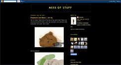 Desktop Screenshot of messofstuff.blogspot.com