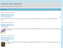 Tablet Screenshot of historiaalbicastrense.blogspot.com