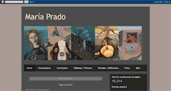 Desktop Screenshot of maria-prado-pintura.blogspot.com