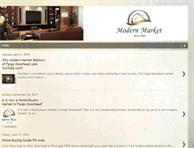 Tablet Screenshot of modernmarketrealtors.blogspot.com