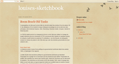 Desktop Screenshot of louises-sketchbook.blogspot.com