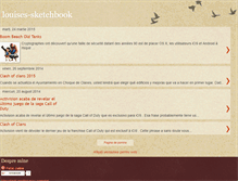 Tablet Screenshot of louises-sketchbook.blogspot.com