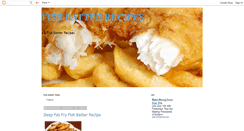 Desktop Screenshot of fishbatter-recipes.blogspot.com