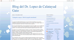 Desktop Screenshot of lopezdecalatayud.blogspot.com