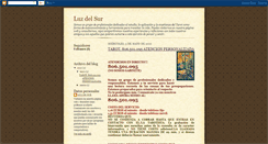 Desktop Screenshot of luz-del-sur.blogspot.com