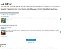 Tablet Screenshot of luz-del-sur.blogspot.com