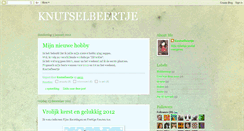 Desktop Screenshot of knutselbeertje.blogspot.com