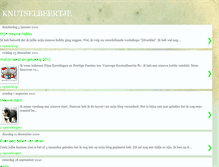 Tablet Screenshot of knutselbeertje.blogspot.com