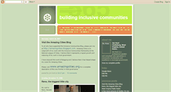 Desktop Screenshot of inclusivecommunities.blogspot.com