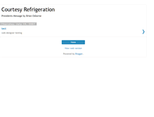 Tablet Screenshot of courtesyrefrigeration.blogspot.com