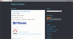 Desktop Screenshot of hamm-studio.blogspot.com