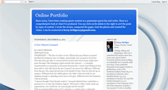 Desktop Screenshot of leroysportfolio.blogspot.com