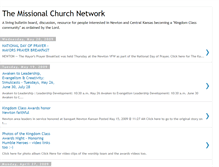 Tablet Screenshot of missionalchurchnetwork.blogspot.com