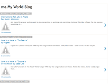 Tablet Screenshot of mamyworld.blogspot.com