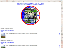 Tablet Screenshot of columnaderazta.blogspot.com