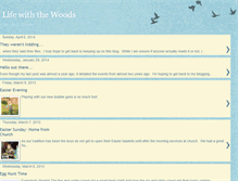 Tablet Screenshot of lifewiththewoods.blogspot.com