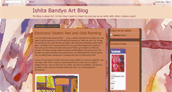 Desktop Screenshot of ishitabandyoarts.blogspot.com