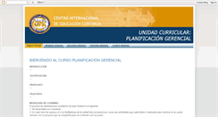 Desktop Screenshot of planificaciongerencial.blogspot.com