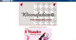 Desktop Screenshot of fashionmode-mitzy.blogspot.com
