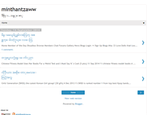 Tablet Screenshot of minthantzaww.blogspot.com